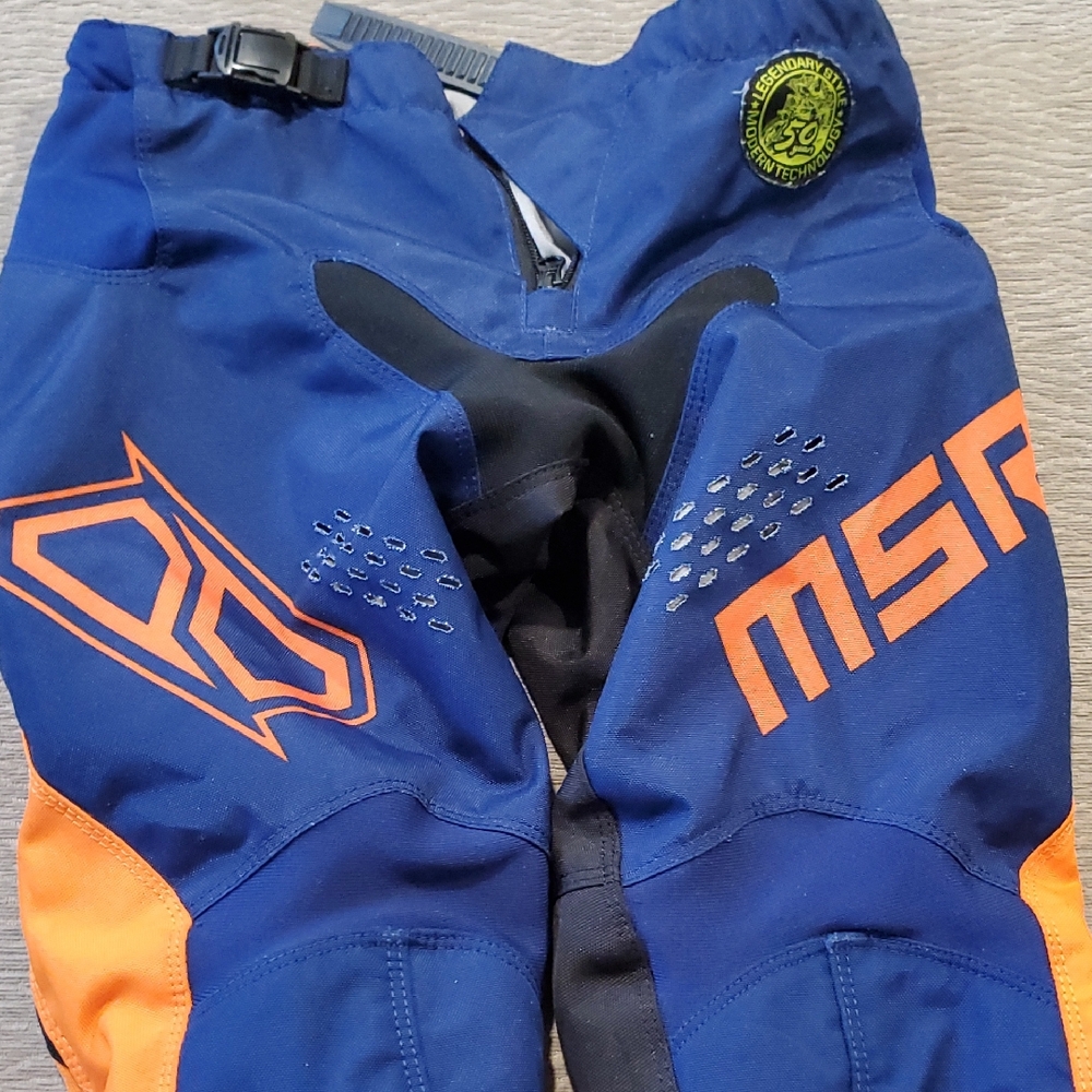 MSR Blue and Orange Outdoor Pants